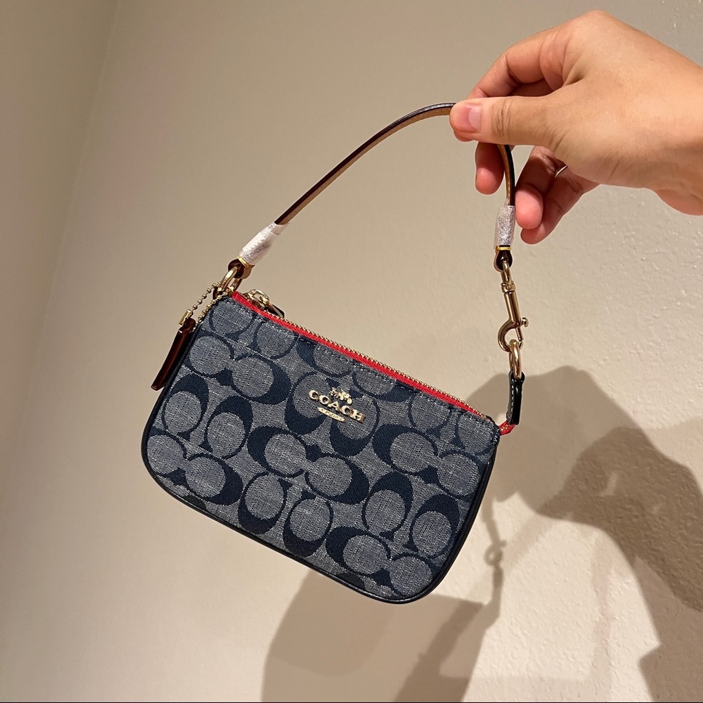Coach Nolita 15 In Signature Chambray